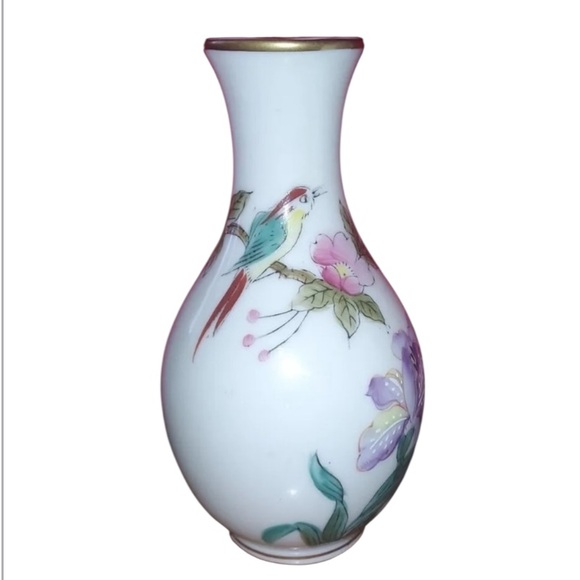 Vintage Other - Vintage  Asian China Chinese Mini Porcelain Painted Lotus